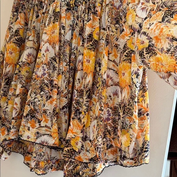 FREE PEOPLE BLOUSE FALL🍁✨🌲 - Picture 5 of 7